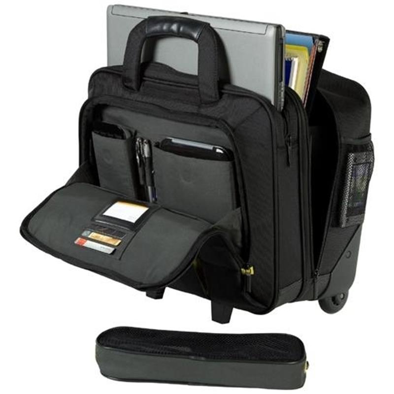 DELL Meridian II Roller notebooktas 39 6 cm 15 6 Trolleytas Zwart