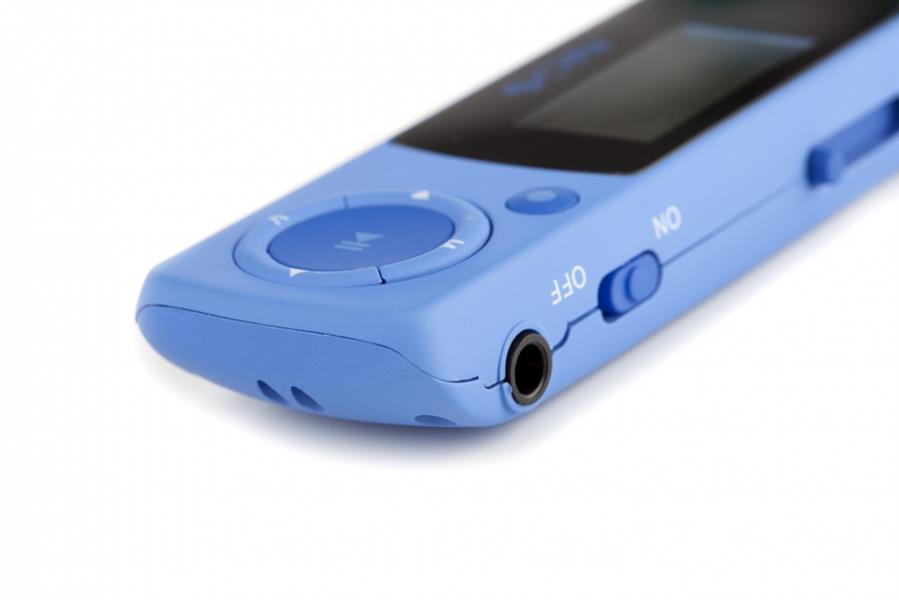 NGS Blue Popping 4GB MP3 speler Blauw