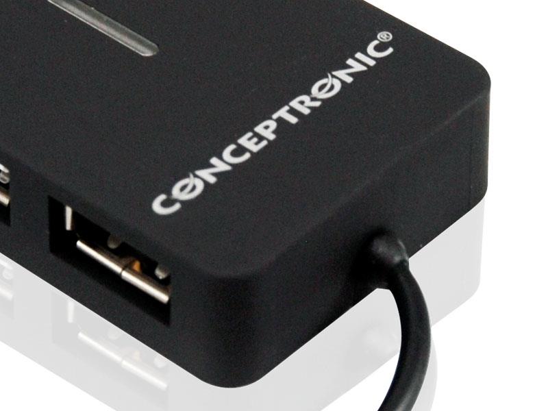 Conceptronic Travel 4 Ports USB Hub