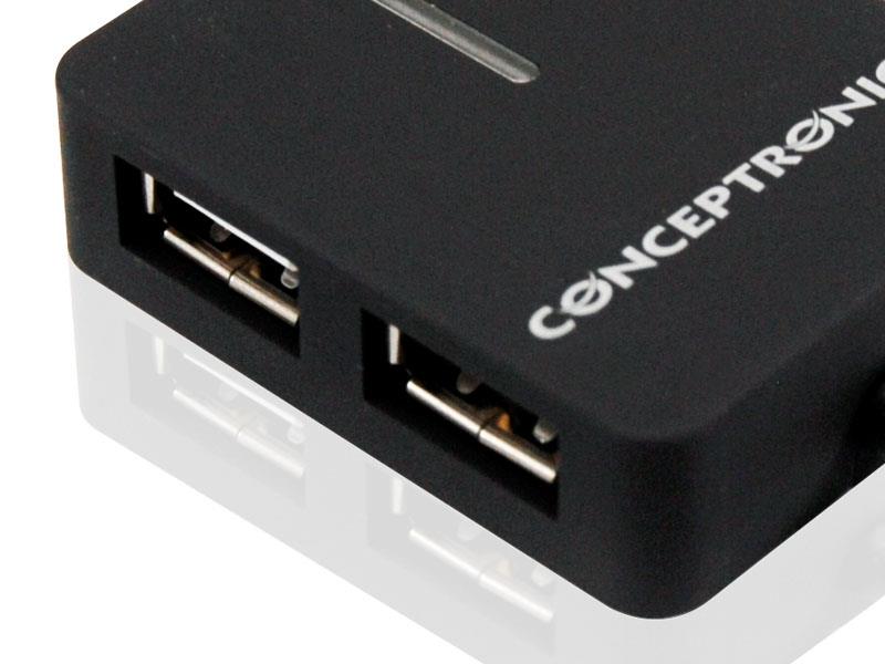 Conceptronic Travel 4 Ports USB Hub