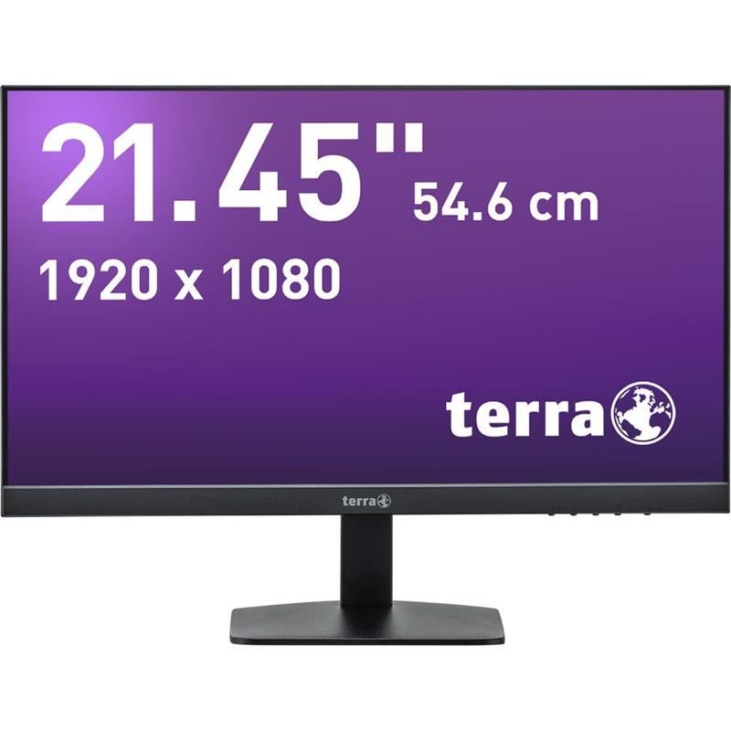 TERRA LCD/LED 2227W black HDMI, DP, GREENLINE PLUS