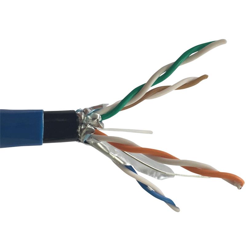 Molex Cat 6A U FTP solid grondkabel Nylon PE CPR euroclass Fca 0 56mm 305 meter