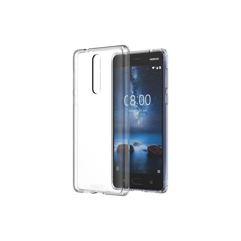 Nokia 8 Hybrid Crystal Case CC-701 Clear 
