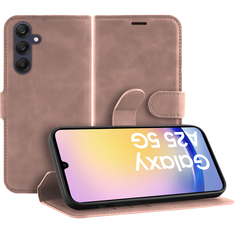 Samsung Galaxy A25 Premium Wallet Case - Pink