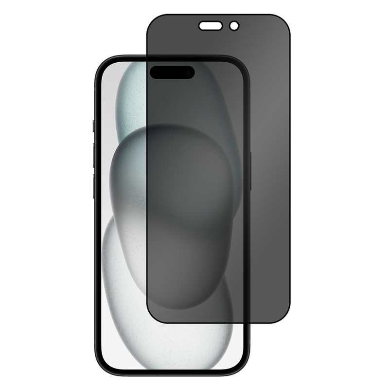 iPhone 16 - Privacy Screenprotector Tempered Glass