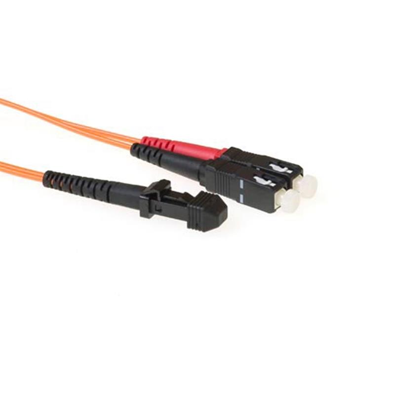 ACT RL5002 Glasvezel kabel 2 m SC Oranje