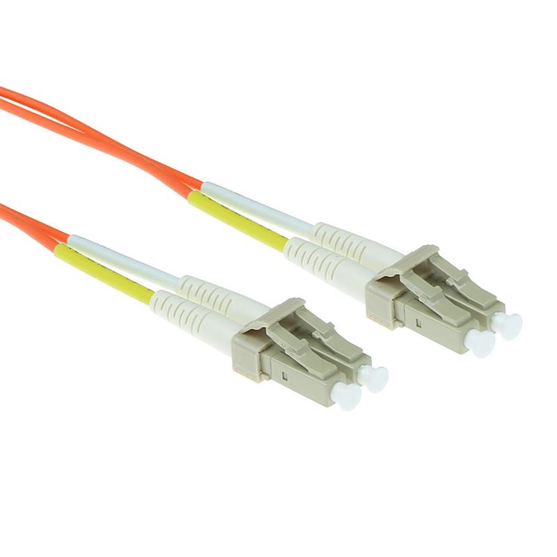 ACT RL9015 Glasvezel kabel 15 m LC Oranje