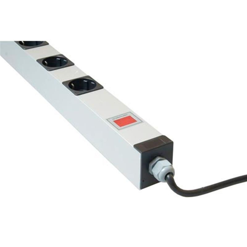 Plenty Plenty PDU met 2-digit Ampèremeter 12x Type F