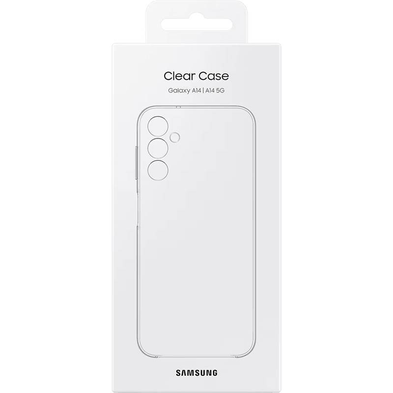 Samsung EF-QA146 mobiele telefoon behuizingen 16,8 cm (6.6"") Hoes Transparant