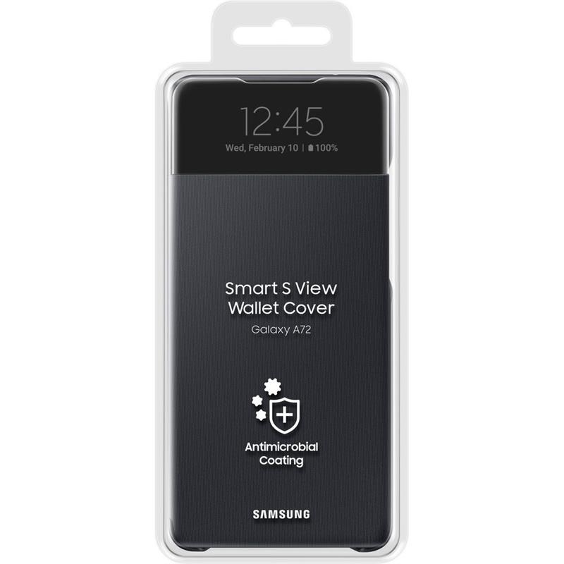 Samsung EF-EA725PBEGEE mobiele telefoon behuizingen 17 cm (6.7"") Portemonneehouder Zwart