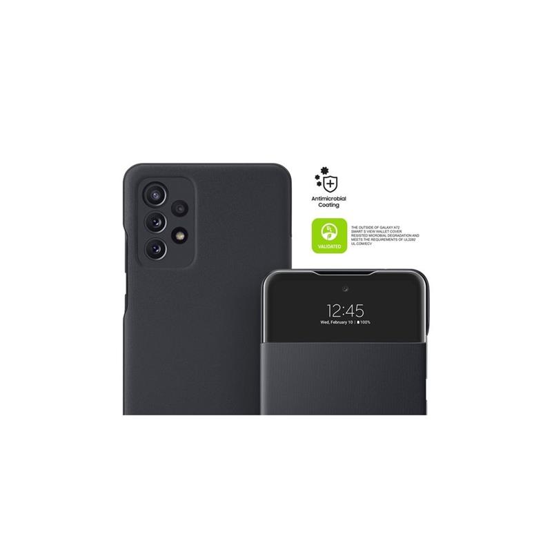 Samsung EF-EA725PBEGEE mobiele telefoon behuizingen 17 cm (6.7"") Portemonneehouder Zwart