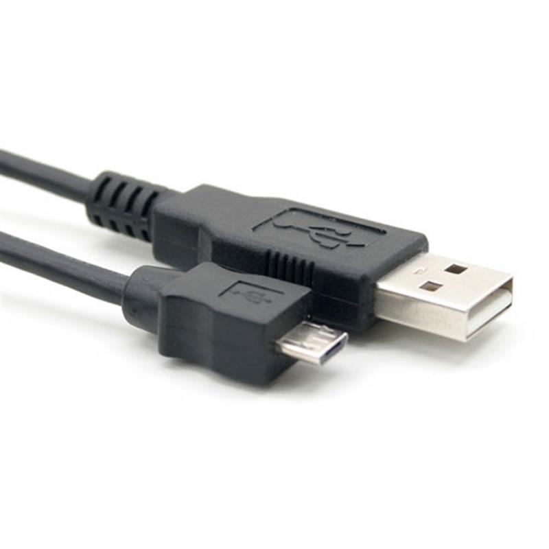 ACT SB0006 USB-kabel 1 m USB 2.0 USB A Micro-USB B Zwart