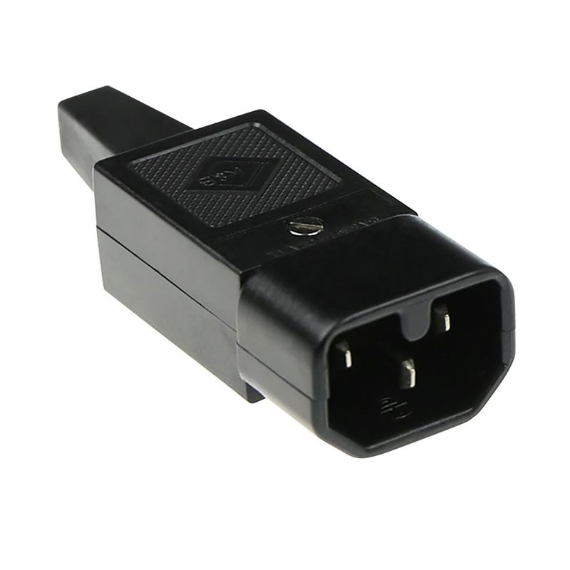 MPE-Garry C16 Power connector male voor 120 °C