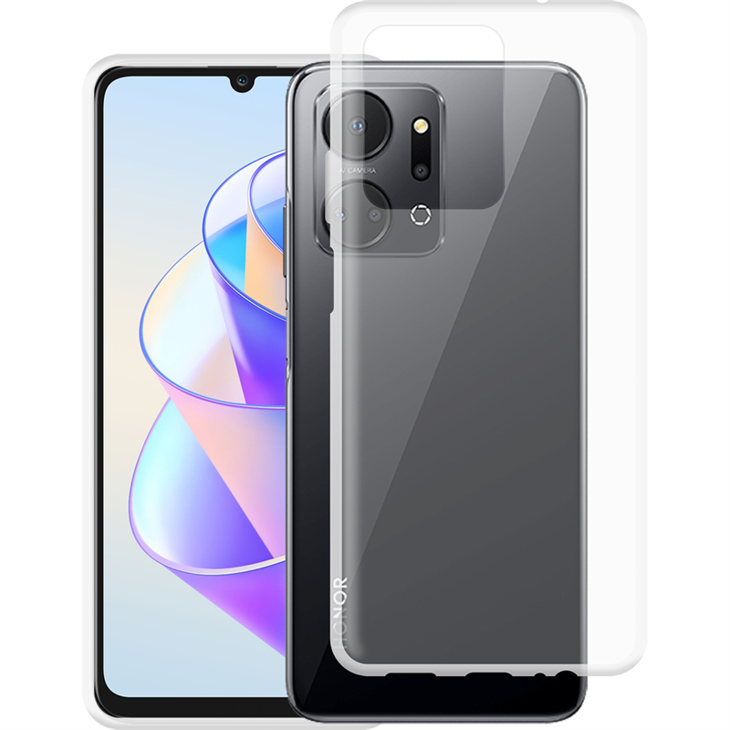 Honor X7a - Soft TPU Case - Clear