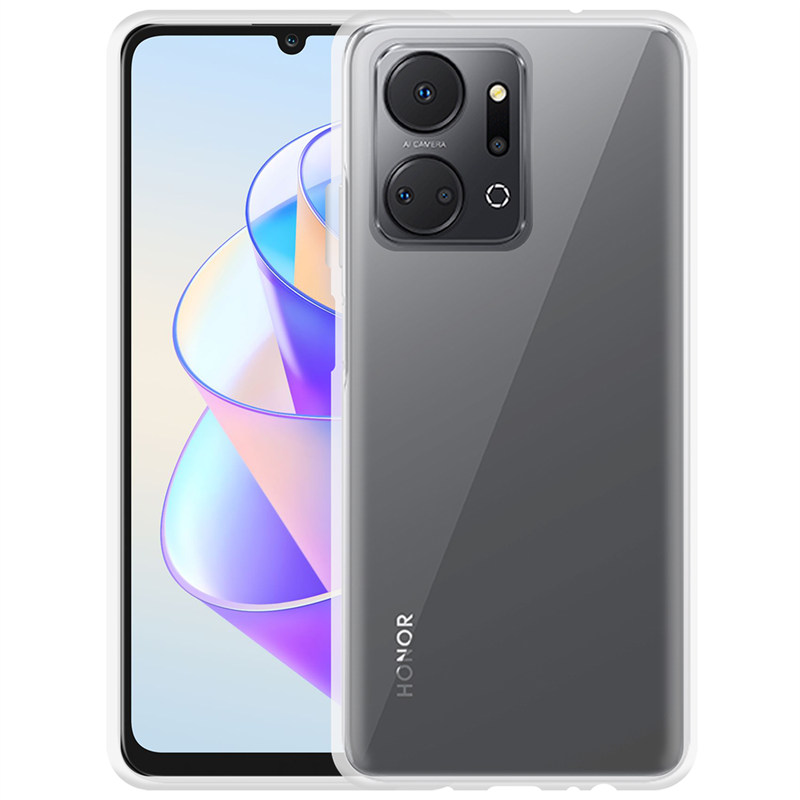Honor X7a - Soft TPU Case - Clear