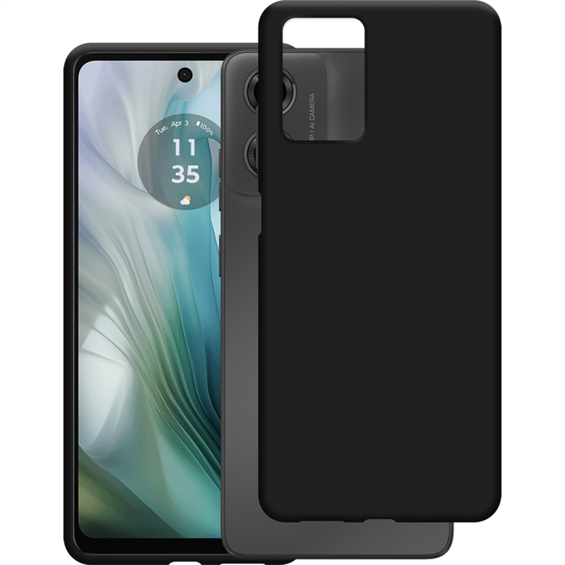 Motorola Moto E14 - Soft TPU Case - Black