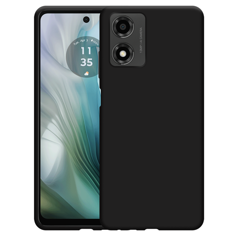 Motorola Moto E14 - Soft TPU Case - Black