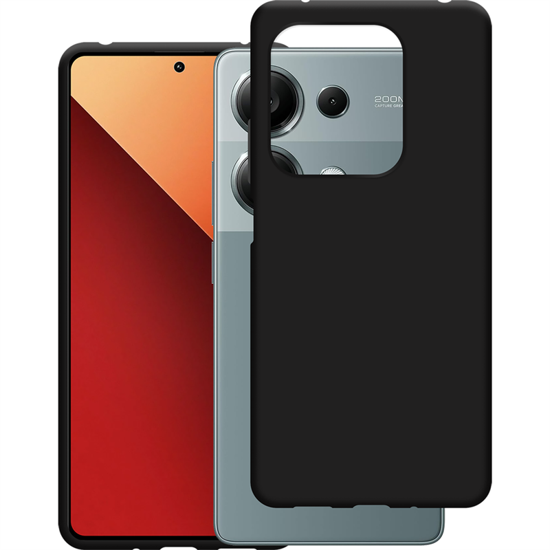 Xiaomi Poco M6 Pro Soft TPU Case - Black
