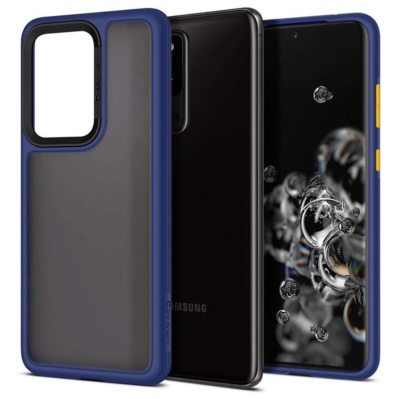 Spigen Samsung Galaxy S20 Ultra Cyrill Color Brick Case Navy - 