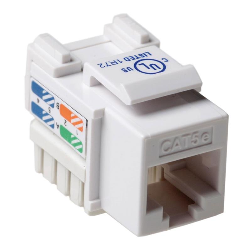 ACT Keystone Jack CAT5E unshielded down