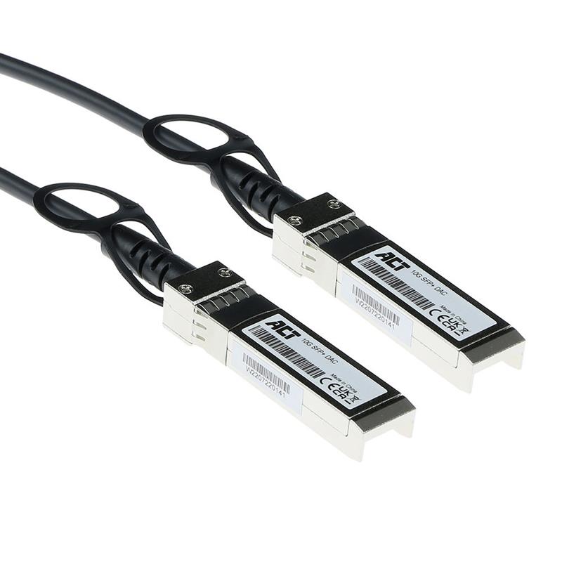 ACT 1 0m SFP - SFP Passieve DAC Twinax kabel gecodeerd voor HP