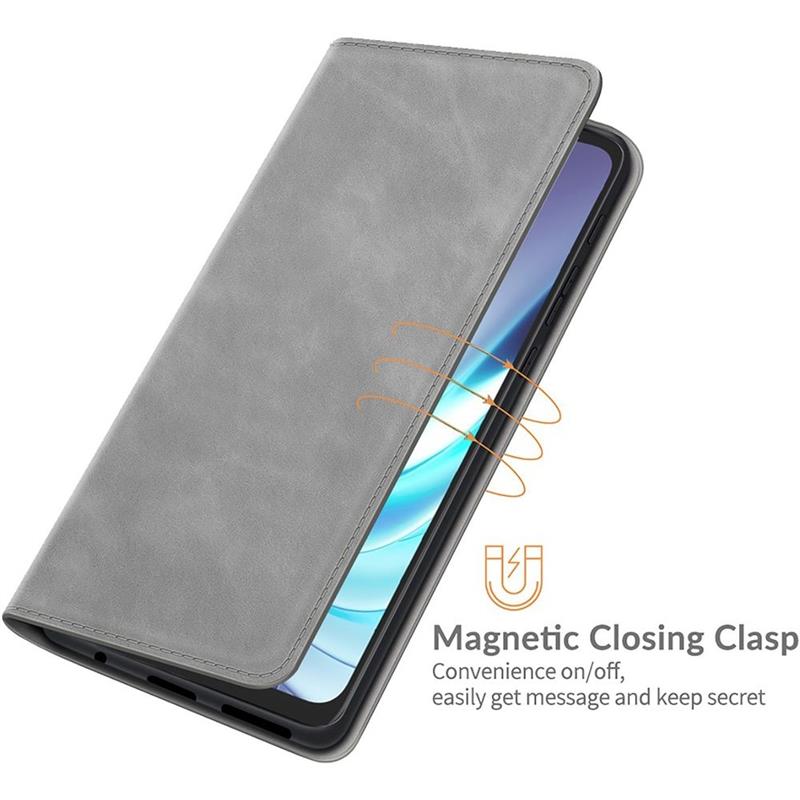 Motorola Moto G50 - Magnetic Wallet Case - Grey