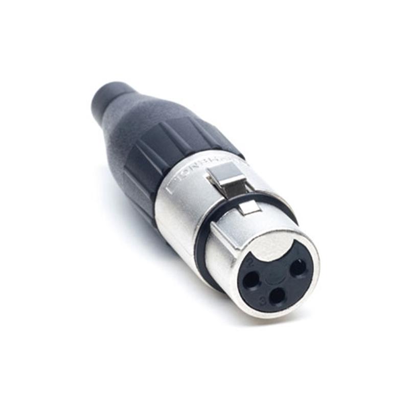 Amphenol 3 polige XLR kabeldeel female AC series